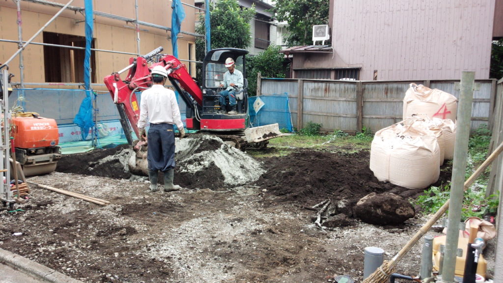 目黒区Ｔ邸共同住宅　地盤改良