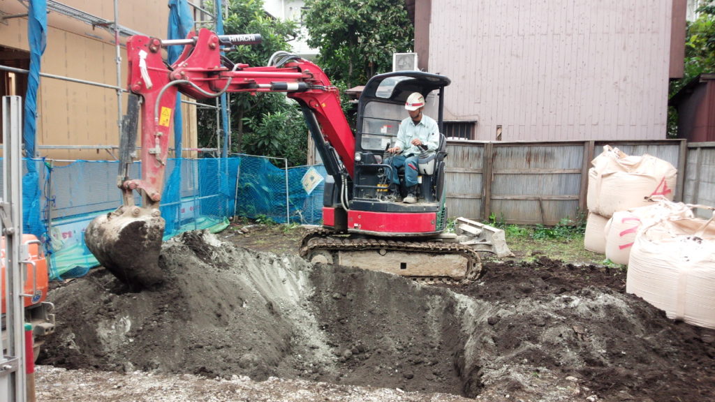 目黒区Ｔ邸共同住宅　地盤改良