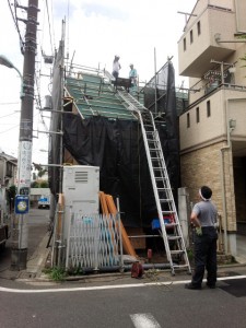 目黒区K邸　屋根工事