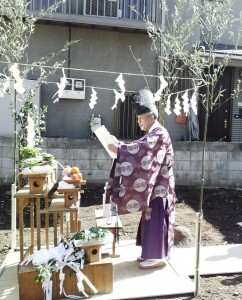 ”大田区K邸　地鎮祭"