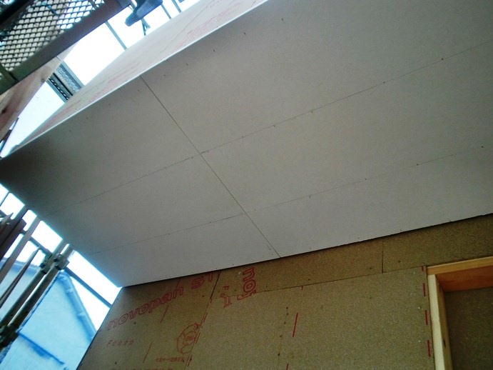 目黒区目黒本町K事務所 ベランダ下 防火 ケイカル板