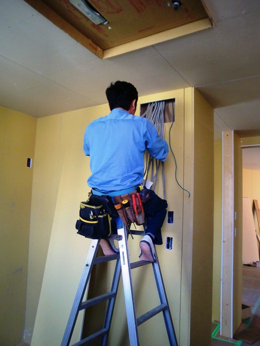 目黒区目黒本町K事務所 配線工事 電気