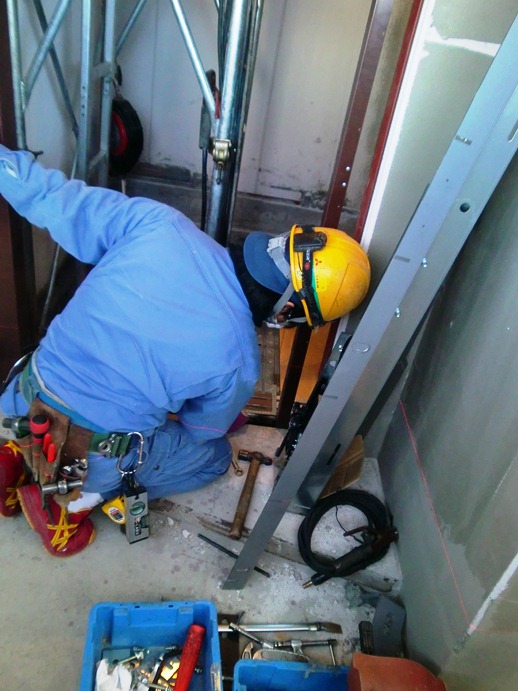 目黒区洗足マンション エレベーター工事