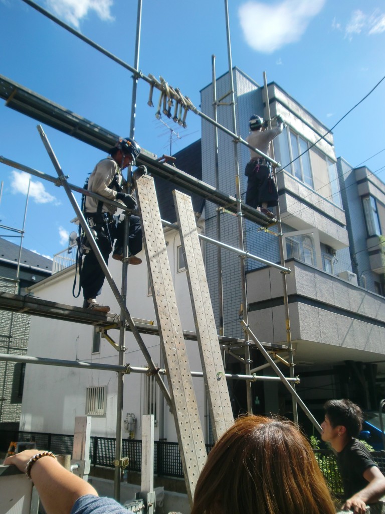足場組み
