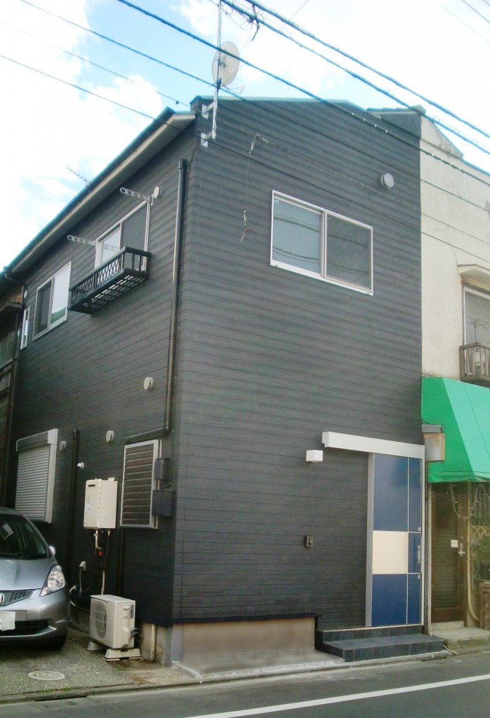 - コトブキホームビルダー|目黒区・品川区の狭小地での注文住宅を手掛ける工務店 目黒区プリティハウス改修工事 完成外観