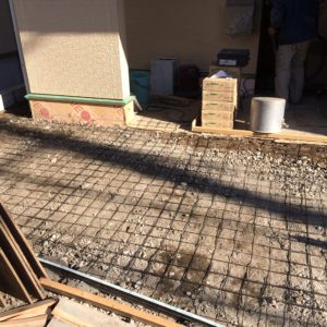 目黒区Ｔ邸共同住宅　土間コンクリート