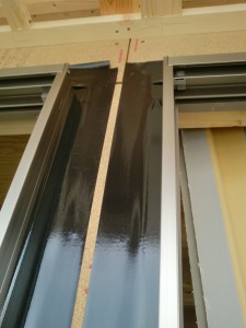 目黒区Ｕ邸共同住宅　気密テープ