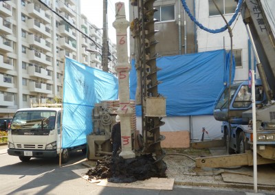 - コトブキホームビルダー|目黒区・品川区の狭小地での注文住宅を手掛ける工務店 江東区N邸 地盤改良