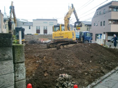 目黒区G邸共同住宅　更地