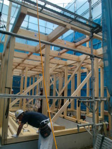 目黒区K邸　建前