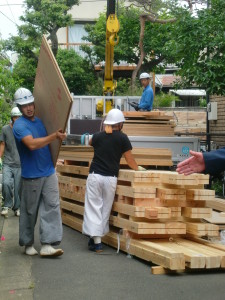 目黒区K邸　建前