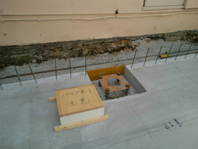 品川区O邸　配管保護