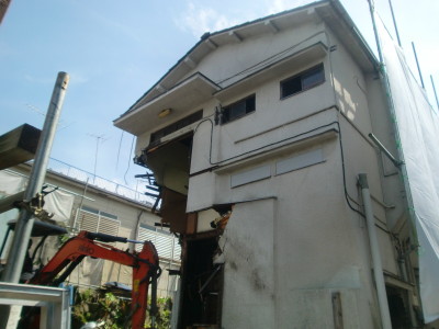 目黒区ニコマビル　解体