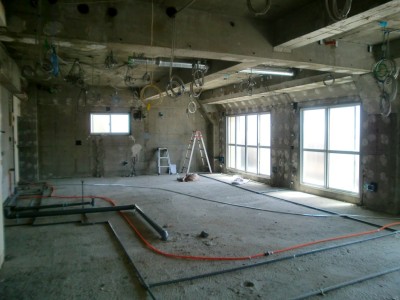 目黒区Aビル改修工事　スケルトン