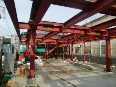 ニコマビル　鉄骨