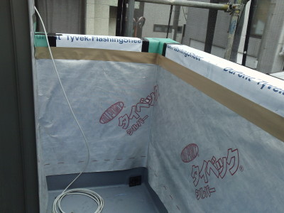 目黒区Ｋ邸　防水シート