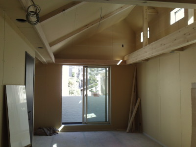 目黒区Ｋ邸　壁下地完了