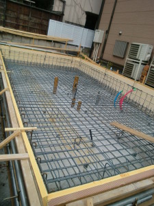 目黒区Ｍ邸配筋工事