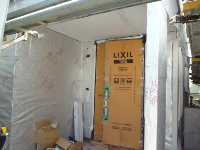 世田谷区Ｏ邸改修工事　タイベックシルバー