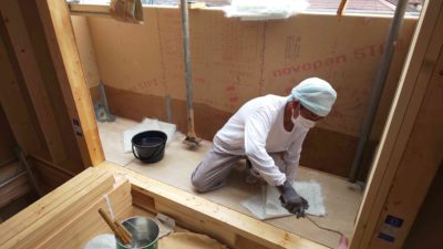 品川区K・K邸二世帯住宅　防水工事