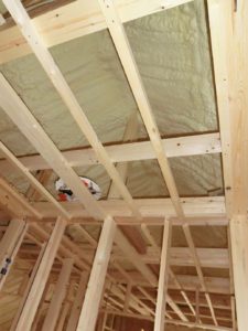 世田谷区H邸　断熱材吹付け