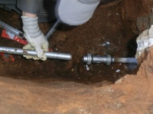 目黒区A邸　水道管工事