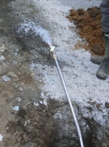 目黒区A邸　水道管工事
