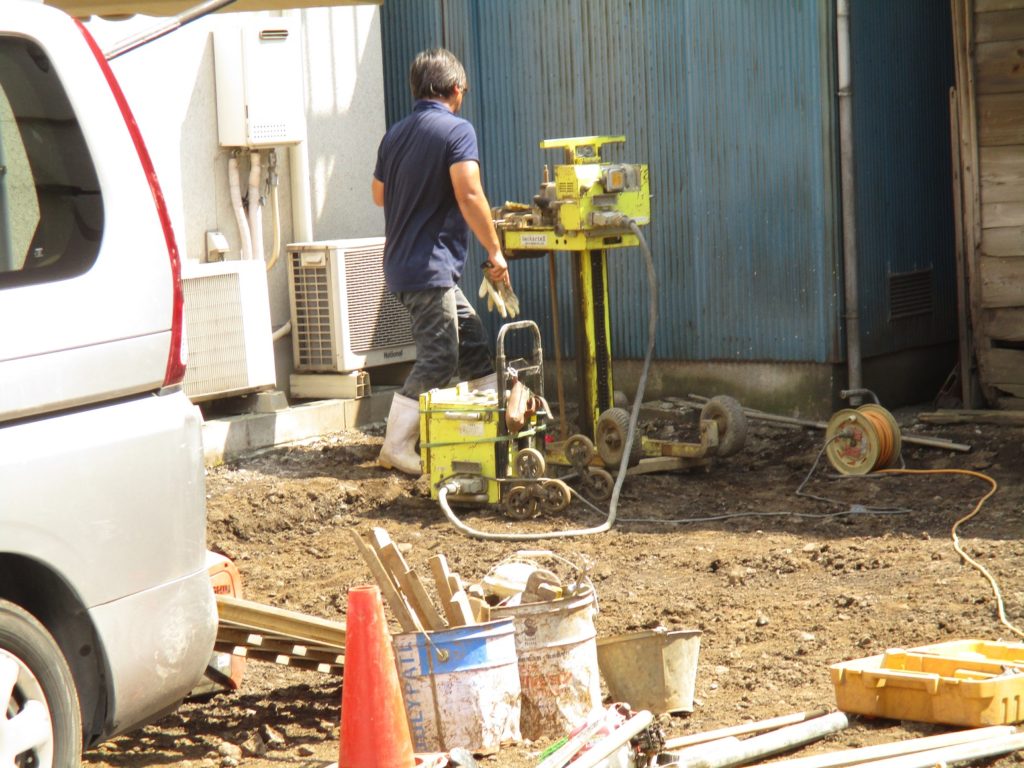 コトブキホームビルダー　品川区S邸賃貸併用住宅　地盤調査