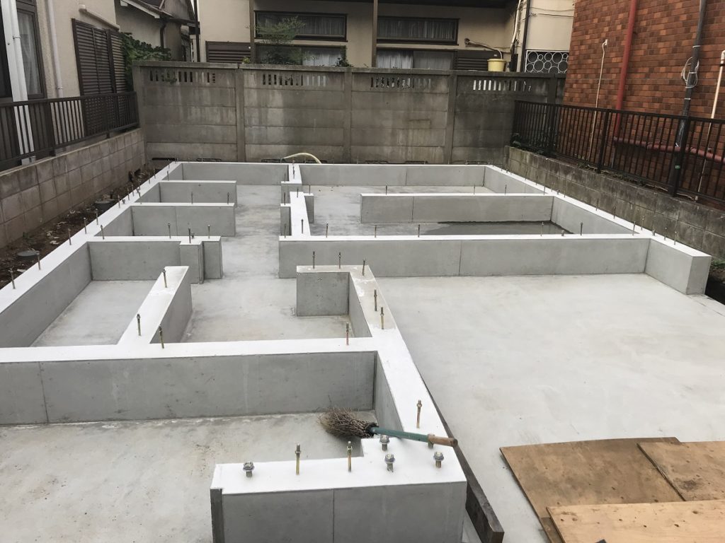 コトブキホームビルダー　目黒区H邸ベタ基礎