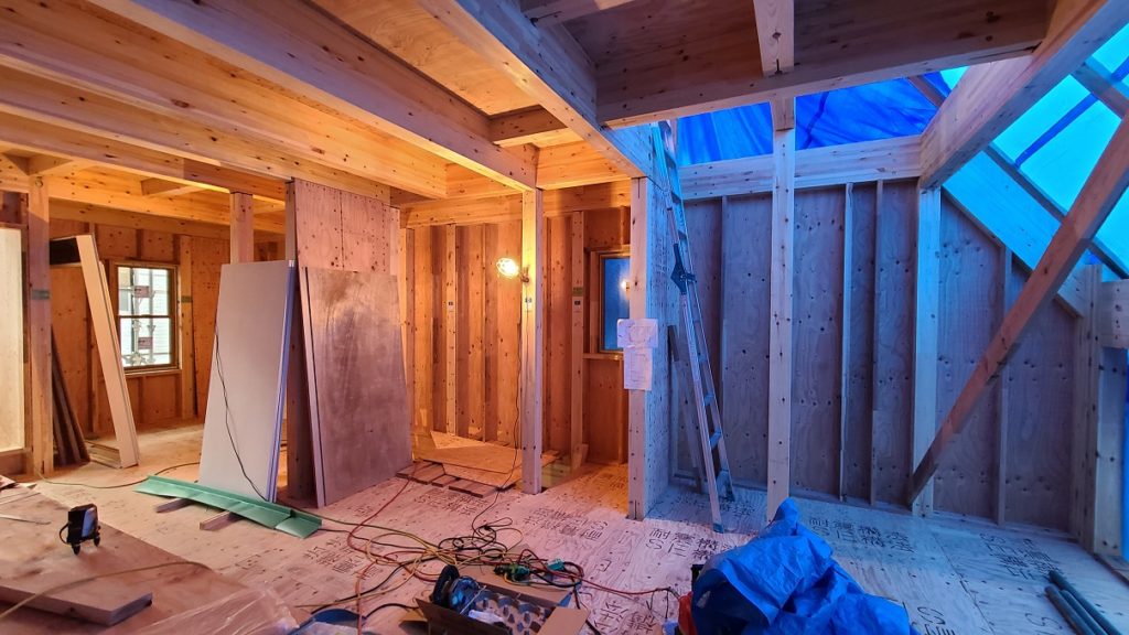 コトブキホームビルダー　目黒区Ｈ邸　内装木工事　二階