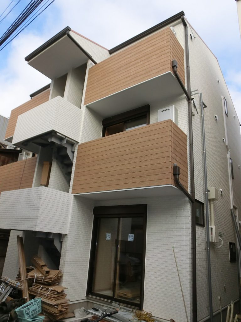 コトブキホームビルダー　品川区Ｓ邸賃貸併用住宅　外観