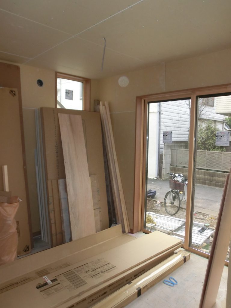 コトブキホームビルダー　品川区Ｓ邸賃貸併用住宅　内装工事
