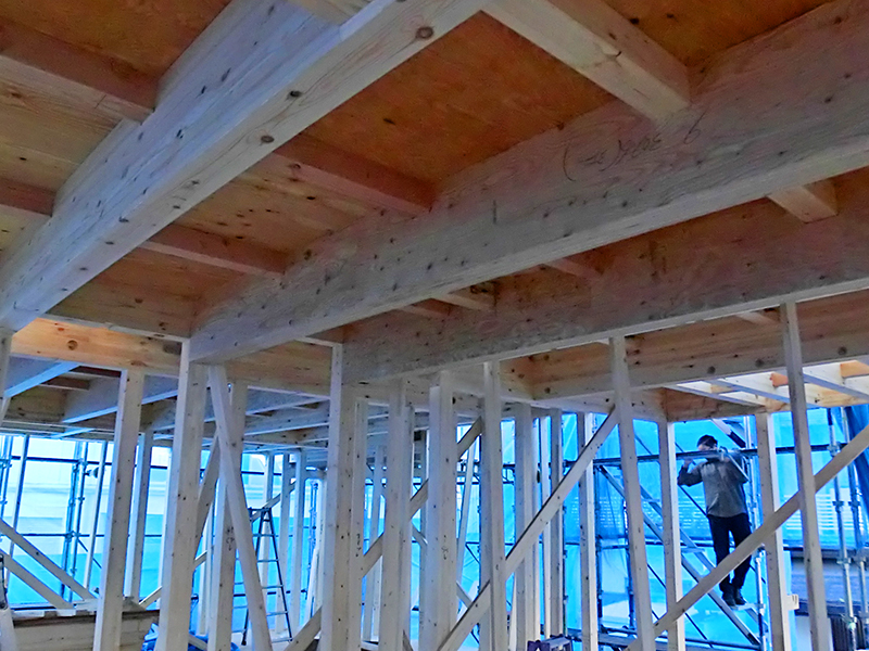 コトブキホームビルダー　品川区G邸　上棟式