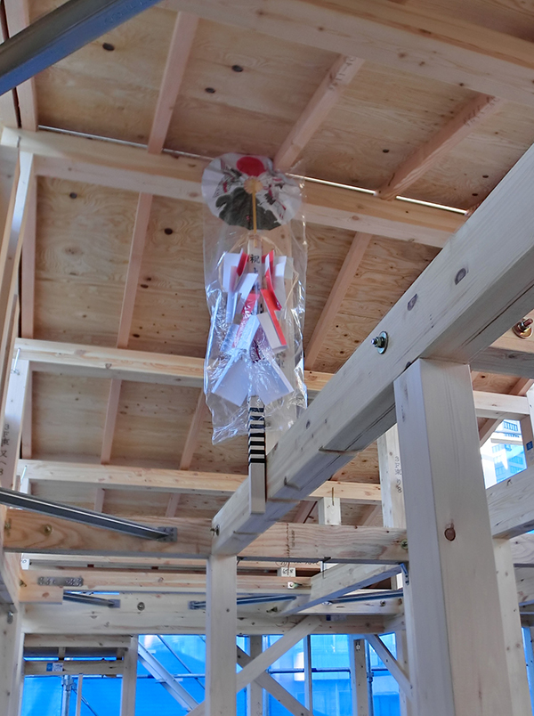 コトブキホームビルダー　品川区G邸　上棟式