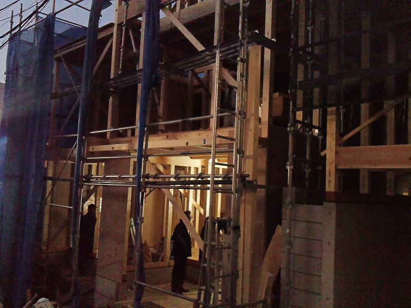 コトブキホームビルダー　品川区S邸　上棟式