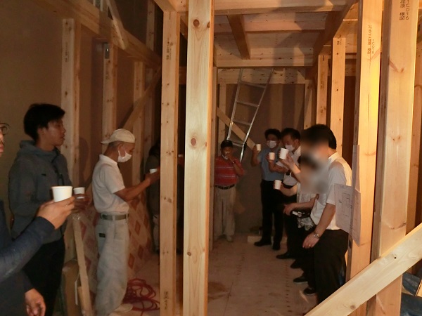 コトブキホームビルダー　品川区荏原I邸　上棟