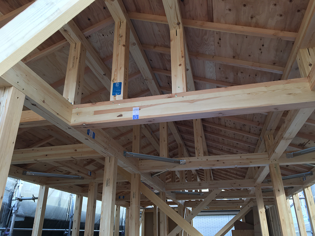 コトブキホームビルダー渋谷区S邸上棟式