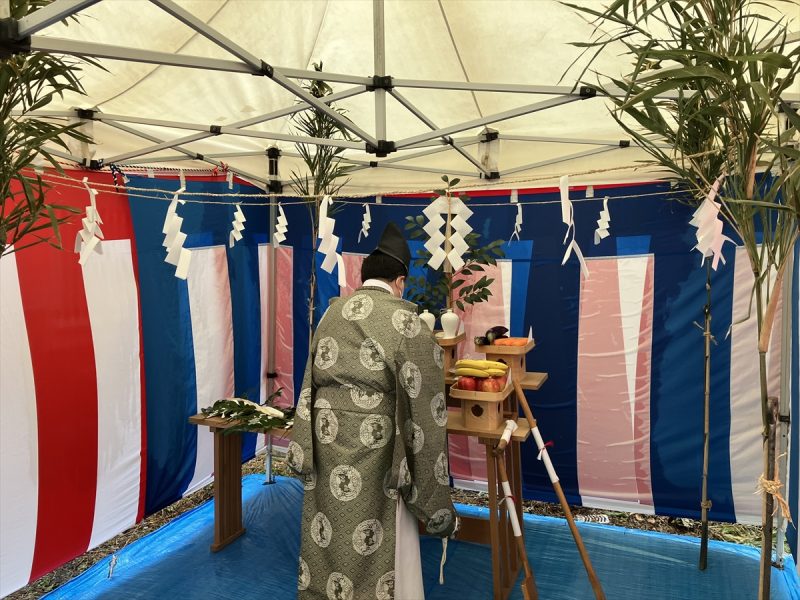 コトブキホームビルダー品川区S邸地鎮祭