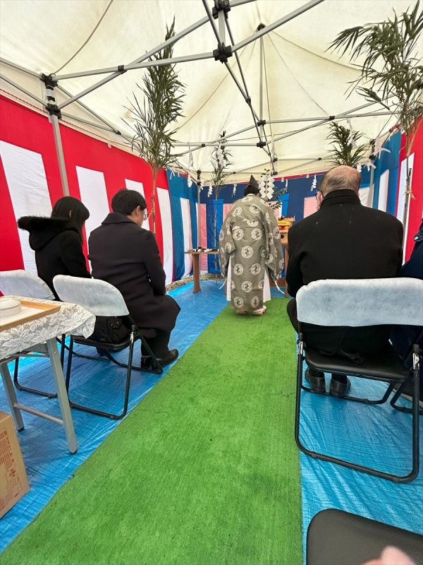 コトブキホームビルダー品川区S邸地鎮祭