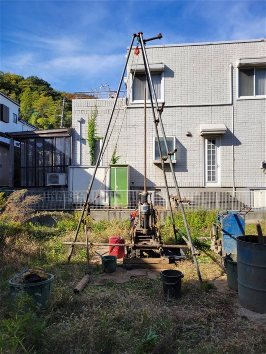 コトブキホームビルダー横浜市港北区日吉本町T様邸　ボーリング調査