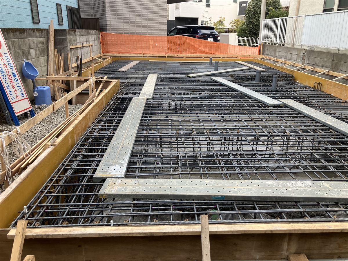 コトブキホームビルダー目黒区A邸AP基礎工事