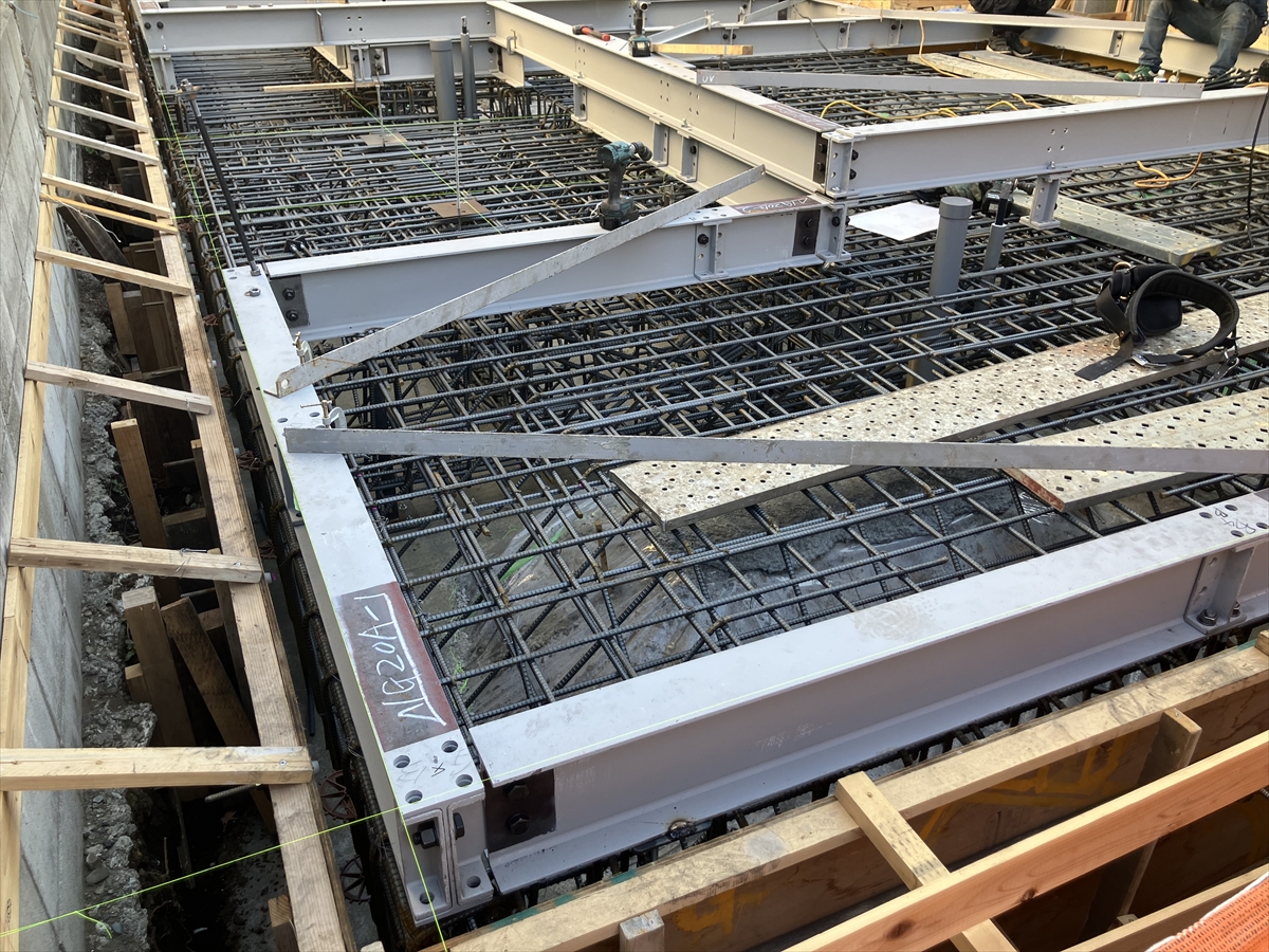 コトブキホームビルダー目黒区A邸AP基礎工事