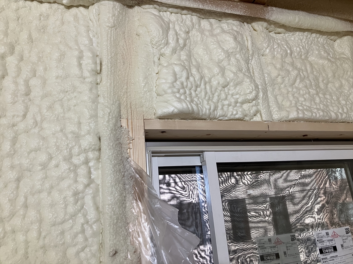 コトブキホームビルダー目黒区I 邸断熱吹付け工事