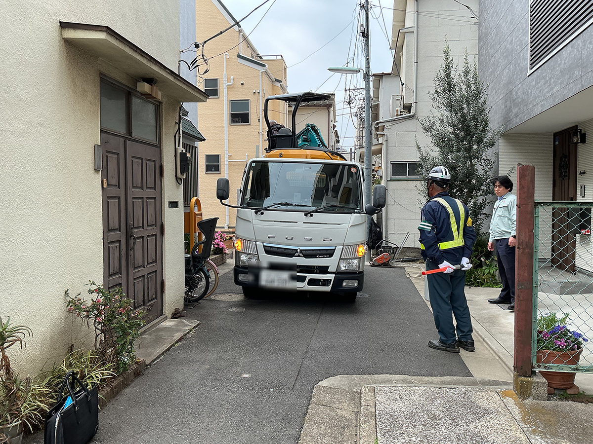 コトブキホームビルダー品川区M邸基礎工事