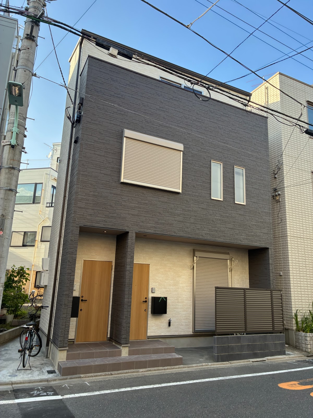 コトブキホームビルダー目黒区Ｉ邸賃貸併用住宅完成